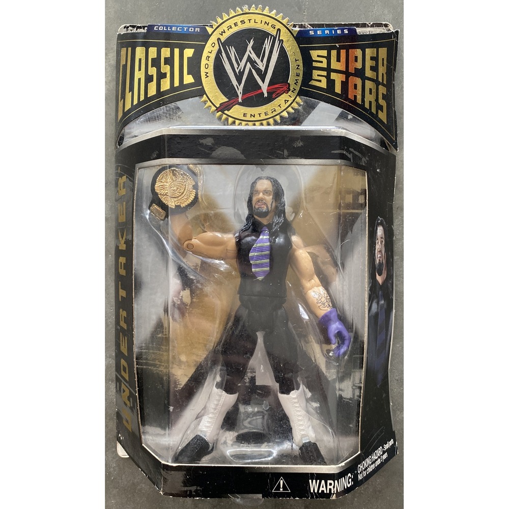 WWE Classic Superstars Series 1 The Undertaker WWF Jakks‎ Collector's Edition